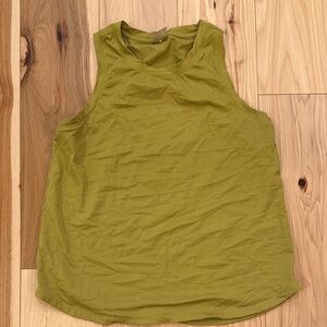 Calia Olive Green Sleeveless Women's Top
